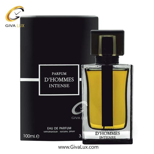 ادو پرفیوم مردانه فرگرنس ورد اورجینال مدل Fragrance World D'hommes Intense | دی هومز اینتنس رایحه مشابه دیور هوم اینتنس حجم 100 میل